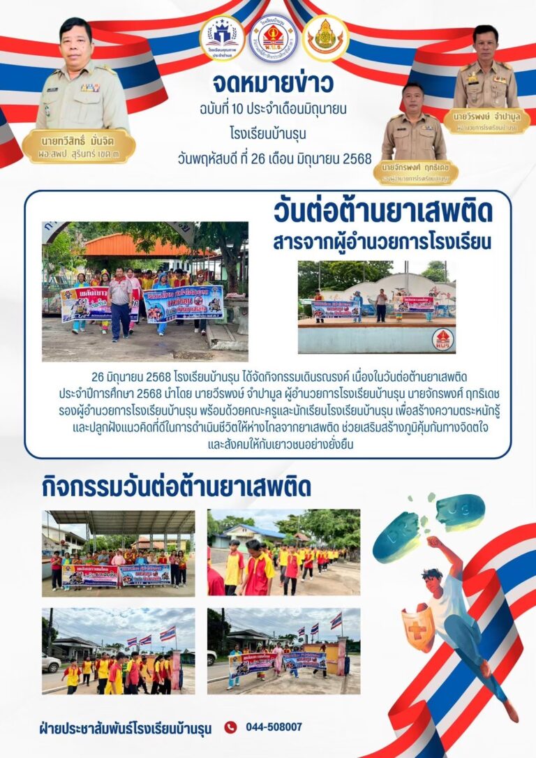 วันต่อต้านยาเสพติดแห่งชาติ